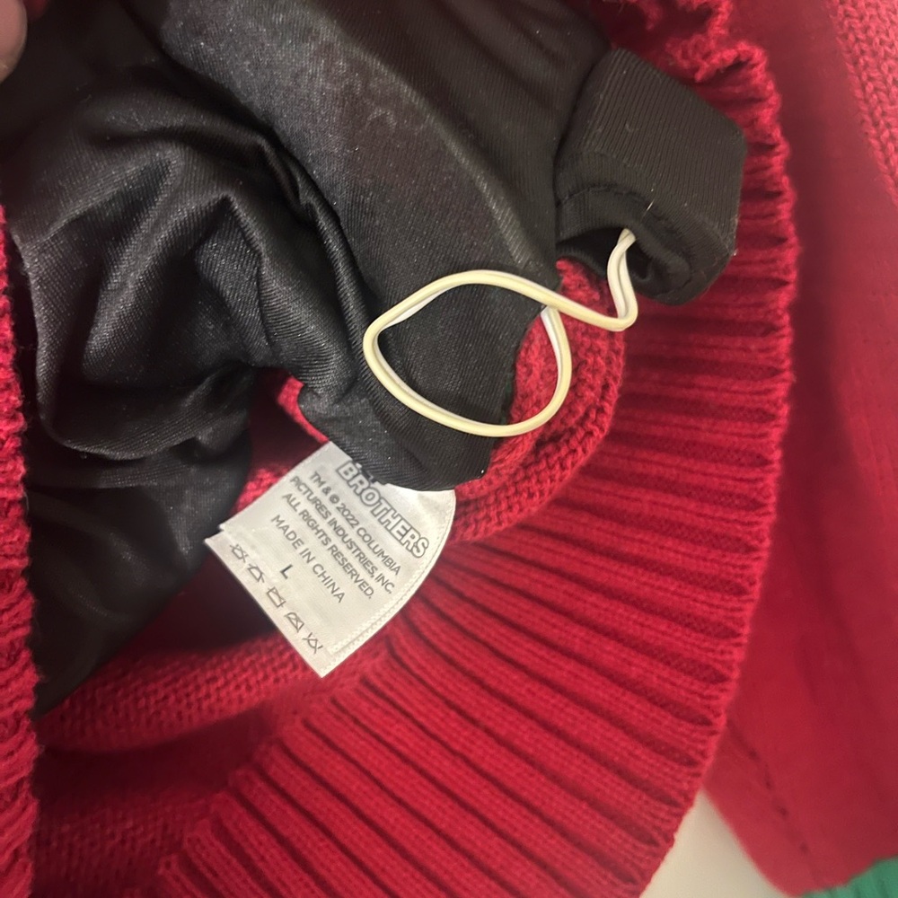 Spencer's ugly sweater Red and Green Crewneck size large - Picture 4 of 4